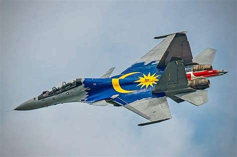 Sukhoi Su-30MKM fighter jet of Royal Malaysian Air Force