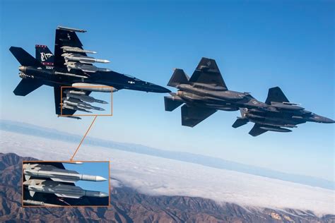 Super Hornet carrying AIM-174 missiles for interceptor role