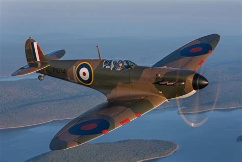 Supermarine Spitfire Mk V in action