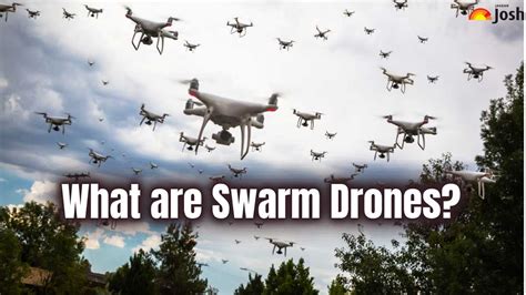 Swarm of maritime drones navigating coastal waters at dawn