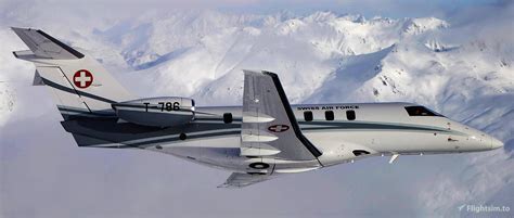 Swiss Air Force Cessna Citation Excel jet