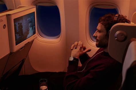 SWISS in-flight entertainment screen displaying movie options on a long-haul flight