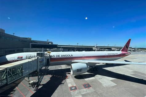 TAAG Angola Airlines check-in counter at São Paulo Guarulhos Airport