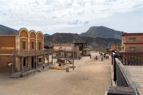 Tabernas Desert Spain western landscapes