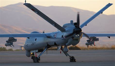 TAI Anka drone on tarmac during Turkish military exercise