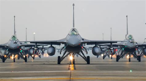 Taiwanese Air Force F-16s scrambled in response to PLA incursion over Strait
