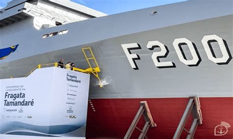 Tamandaré-class frigate under construction at Itajaí shipyard, Brazil