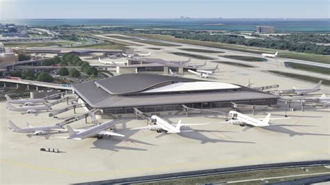 Tampa International Airport Airside D terminal rendering