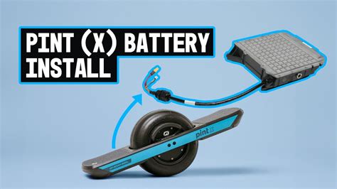 technician removing onewheel battery with tools and gloves