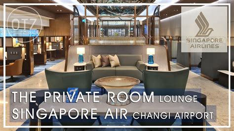 The Private Room Singapore Airlines Changi Airport luxury lounge
