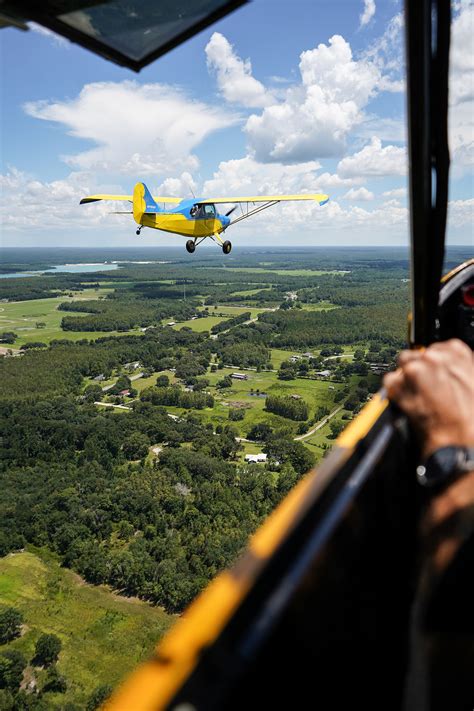 thermalling flight at seminole lake gliderport