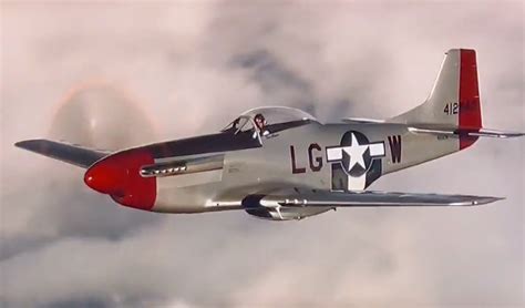 Tom Cruise with restored North American P-51 Mustang
