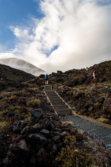 Tongariro Alpine Crossing volcanic landscape