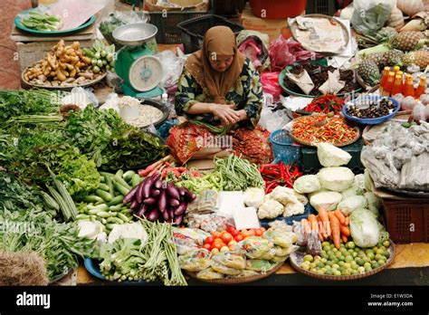 traditional market in Kota Bharu
