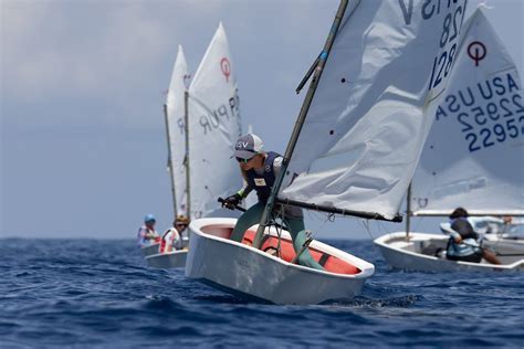 travelers helping crew a sailboat near St. Thomas US Virgin Islands during regatta season