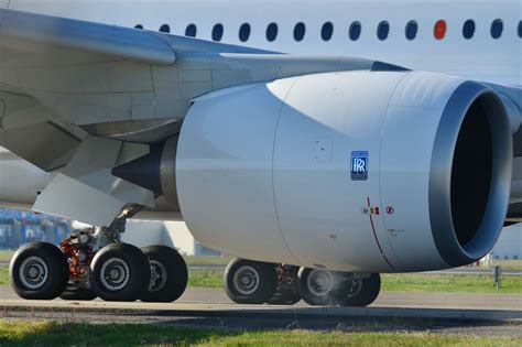 Trent XWB engine on Airbus A350 XWB