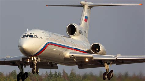 Tupolev Tu-154 Soviet trijet passenger aircraft