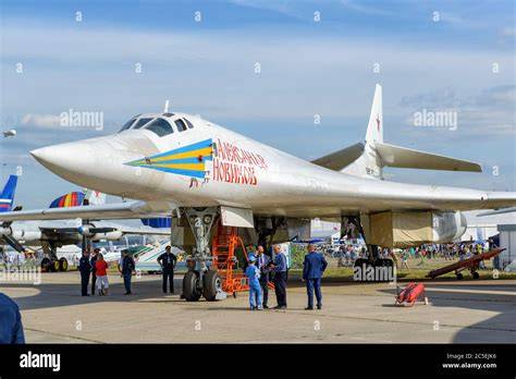 Tupolev Tu-160M Blackjack Russian supersonic strategic bomber Caspian Sea