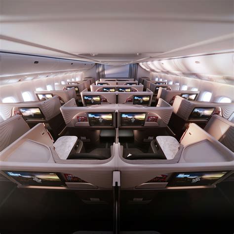 Turkish Airlines Boeing 777-300ER business class cabin scheduled for Crystal Suite retrofit