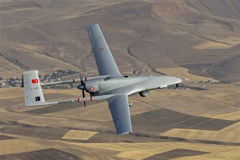 Turkish Bayraktar TB2 drone operating over western Libya