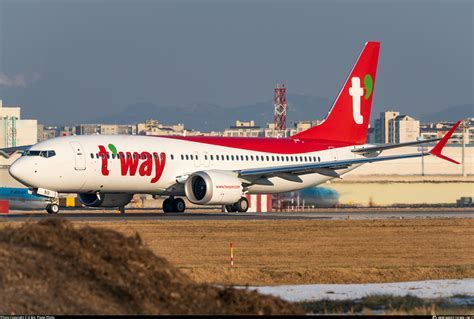 T’way Air aircraft preparing to expand into European routes post-merger