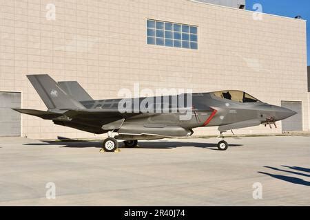 Typhoon and F-35A parked at RAF Leuchars after joint operational campaign involving Meteor and AMRAAM missiles