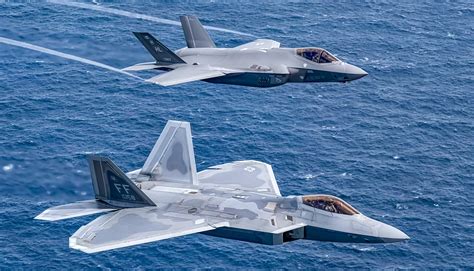 U.S. Air Force F-35 Lightning II operating with allied aircraft in the Pacific