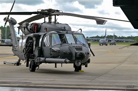 U.S. and Norwegian aircrew training with HH-60W over Barents Sea in joint NATO exercise