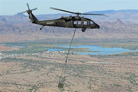 U.S. Army Black Hawk parked near Pentagon heliport under security watch
