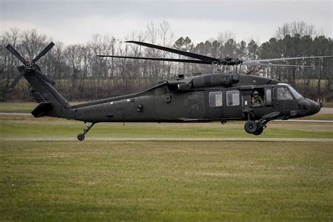 U.S. Army HH-60 Blackhawk performing aerial survey over Alaska’s western coast