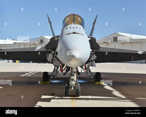 U.S. Navy F/A-18 in Flanker Blue livery