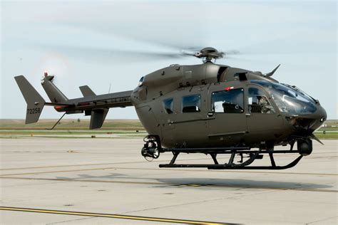 UH-72A Lakota helicopter during a blessing ceremony by Lakota elders