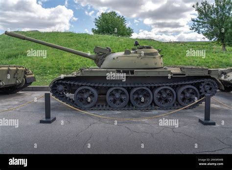 Ukraine T-55 tank 2025
