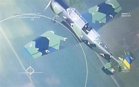 Ukrainian air defense system intercepts incoming Russian drone