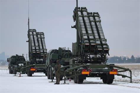 Ukrainian energy infrastructure protected by Patriot missile defense system near Kyiv