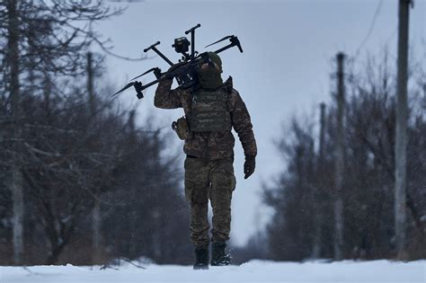 Ukrainian radar operators tracking incoming multi-drone wave during nighttime strike