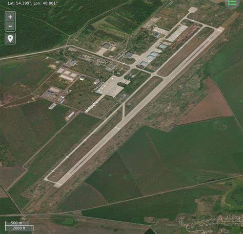 Ulyanovsk Vostochny Airport 5,000 meter runway Antonov An-124 heavy cargo aircraft Russia