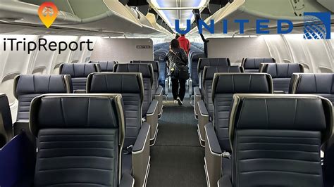 United Airlines Boeing 737-800 cabin interior United Next