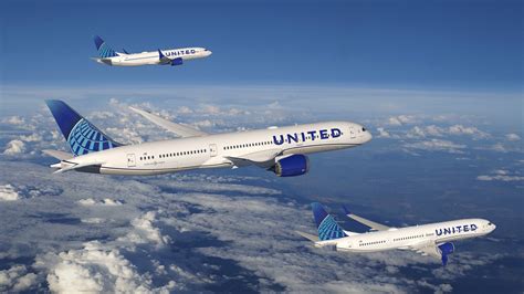 United Airlines Boeing 777 and Boeing 787 widebody fleet lineup