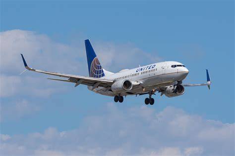 United Boeing 737-700 operating Newark to St. Croix in the US Virgin Islands