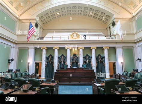 United States Senate chamber interior