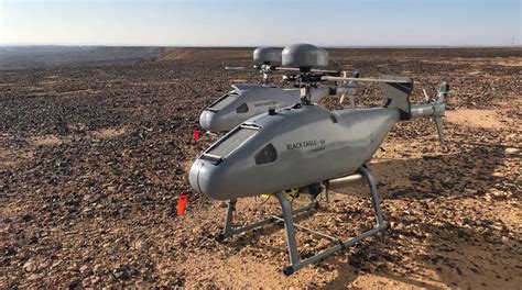 Unmanned R22 variant used in UAVOS mission over rural Kenya