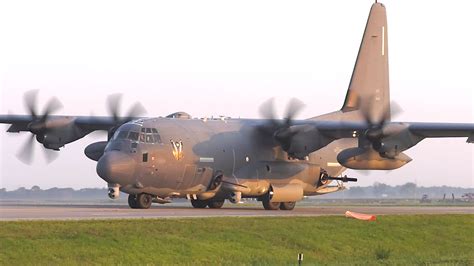 US Air Force C-130J operating from Swedish highway during Agile Combat Employment exercise