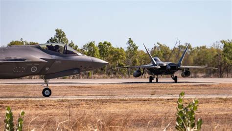 US and Australian military aircraft operating together at RAAF Base Tindal