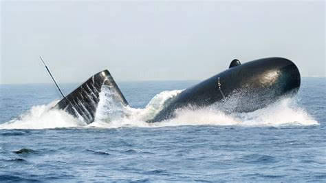 us attack submarine surfacing in eastern mediterranean