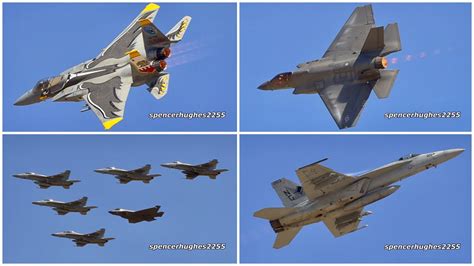 US Navy F-35C and Super Hornet at NAS Lemoore apron