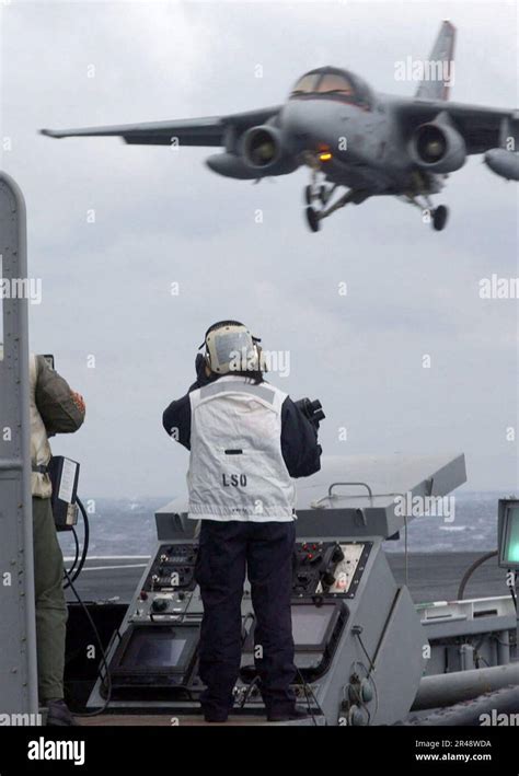 US Navy S-3 Viking retirement ceremony carrier deck final flight