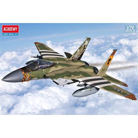 USAF F-15C with 40th-anniversary commemorative paint scheme on display