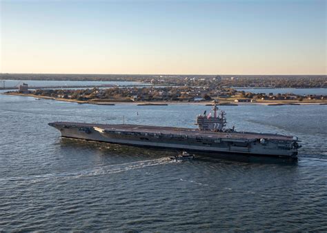 USS George H.W. Bush (CVN-77) remains deployed in the Arabian Sea
