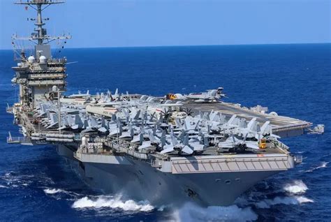 USS Harry S. Truman underway in high-threat region near Yemen